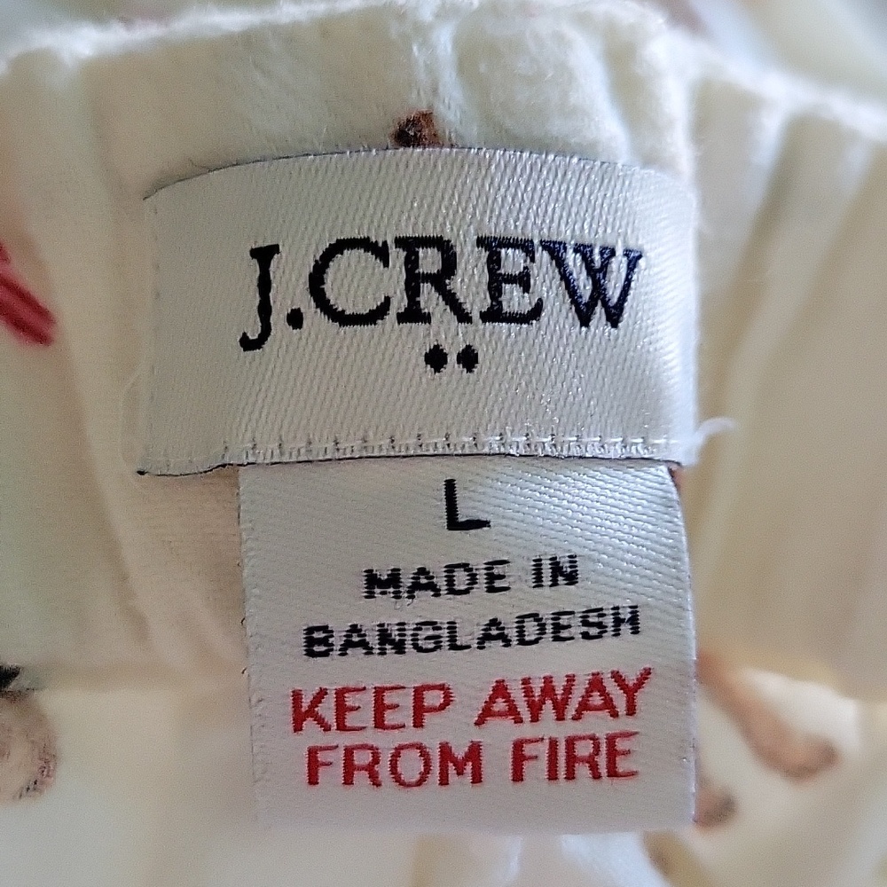 J. Crew Pajama Set Holiday Goldendoodle - Picture 4 of 5
